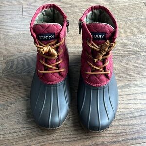 Sperry Saltwater Duck Boots - Like New